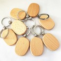 Wooden Handicrafts Blank Wooden Key Chain