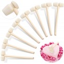 small mini wooden mallet hammer pets toys and accessories wooden crafts cake tools crab smith chasing hammer for chocolate