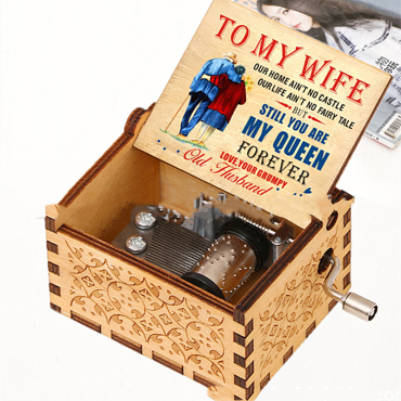 Custom wooden  Holiday gifts  music box