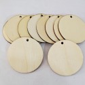 50 pieces of unfinished wooden earring decoration accessories are blank pieces of wood