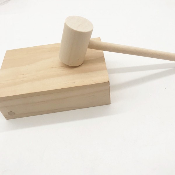 Wholesaler wooden toy hammer for Baby education