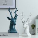 Nordic style  wine cabinet decorations gifts ceramic crafts deer ornaments bookend stand