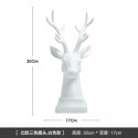 Nordic style  wine cabinet decorations gifts ceramic crafts deer ornaments bookend stand