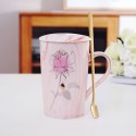 European-style event gifts marbled ceramic marriage couples cup