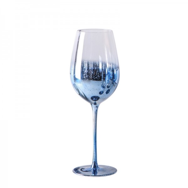 modern minimalist creative crystal glass blue starry sky tall red wine champagne cup