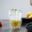 wholesale double-layer home juice thick heat-resistant high borosilicate glass drinking milk cup