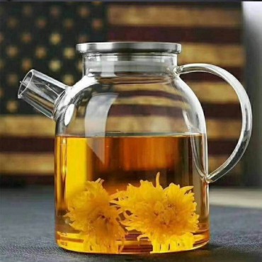 high temperature resistant and explosion-proof transparent Cold water large capacity glass juice jug