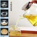 high temperature resistant and explosion-proof transparent Cold water large capacity glass juice jug