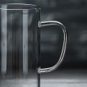 Manufacturers supply high borosilicate household glass tea water cup without lid