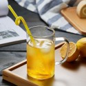 Manufacturers supply high borosilicate household glass tea water cup without lid