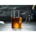 Manufacturers supply high borosilicate household glass tea water cup without lid