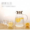 Wholesale heat-resistant high borosilicate household large-capacity cold glass juice kettle