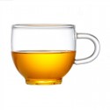 Factory wholesale Double Kung Fu Heat-resistant small glass tea cup