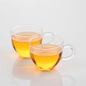 Factory wholesale Double Kung Fu Heat-resistant small glass tea cup