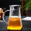 high temperature resistant glass transparent household cold water cup Large capacity bottle