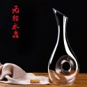 European-style lead-free crystal glass hollow red wine decanter household wine dispenser personality jug