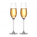 custom LOGO Lead-free crystal glass sparkling wine flute champagne goblet