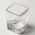 Wholesale Crystal Glas Gift Box Thick Bottom Whiskey Liquor Cigar Cup