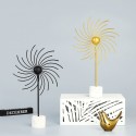 Modern minimalist light luxury windmill model iron art home decoration