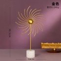 Modern minimalist light luxury windmill model iron art home decoration