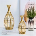 Modern romantic golden geometric atmosphere combination scented candle holder