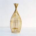 Modern romantic golden geometric atmosphere combination scented candle holder