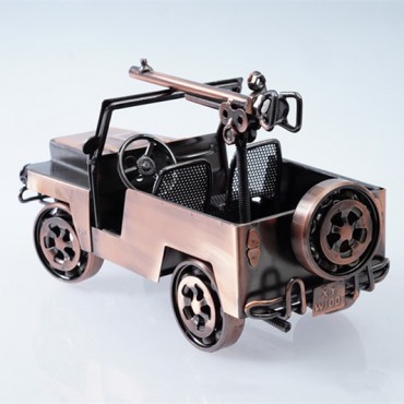 Manufacturers directly supply jeep iron handicrafts metal crafts car model